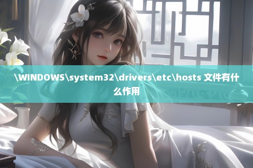 \WINDOWS\system32\drivers\etc\hosts 文件有什么作用