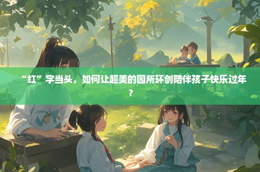 “红”字当头，如何让超美的园所环创陪伴孩子快乐过年？