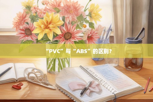 “PVC”与“ABS”的区别？