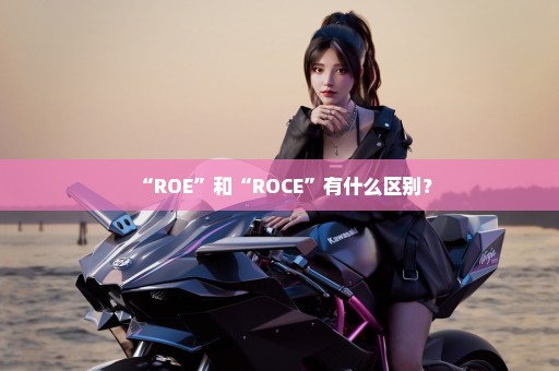 “ROE”和“ROCE”有什么区别？