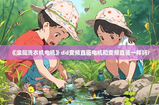 《滚筒洗衣机电机》dd变频直驱电机和变频直驱一样吗?