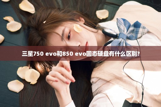 三星750 evo和850 evo固态硬盘有什么区别?