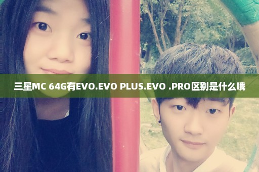 三星MC 64G有EVO.EVO PLUS.EVO+.PRO区别是什么哦