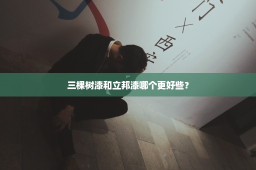 三棵树漆和立邦漆哪个更好些？