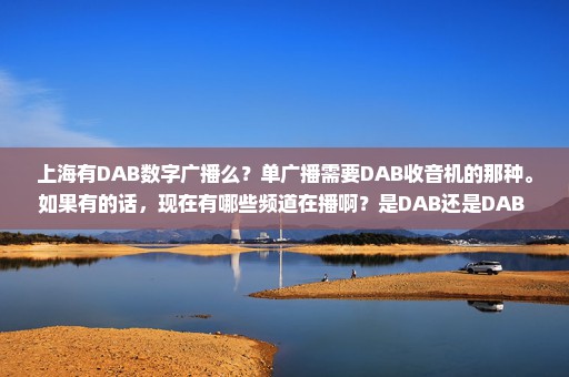 上海有DAB数字广播么？单广播需要DAB收音机的那种。如果有的话，现在有哪些频道在播啊？是DAB还是DAB+ 啊