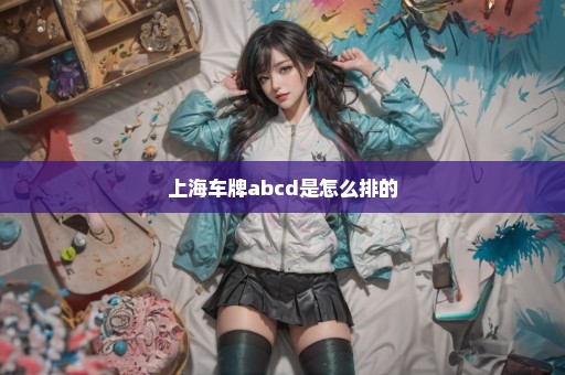 上海车牌abcd是怎么排的