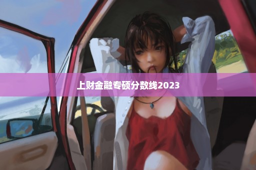 上财金融专硕分数线2023