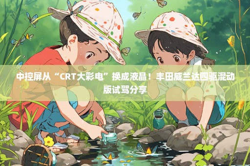 中控屏从“CRT大彩电”换成液晶！丰田威兰达四驱混动版试驾分享