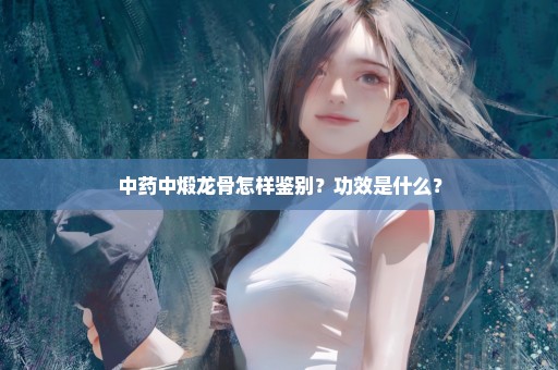 中药中煅龙骨怎样鉴别？功效是什么？