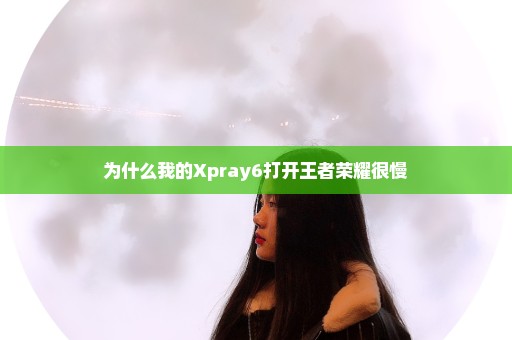 为什么我的Xpray6打开王者荣耀很慢