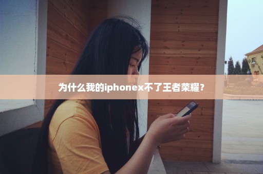 为什么我的iphonex不了王者荣耀？