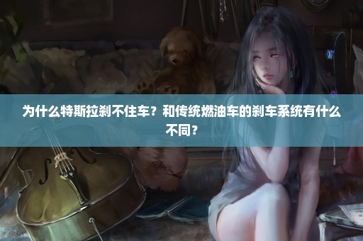 为什么特斯拉刹不住车？和传统燃油车的刹车系统有什么不同？