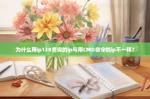 为什么用ip138查询的ip与用CMD命令的ip不一样？