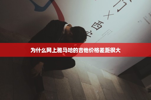 为什么网上雅马哈的吉他价格差距很大