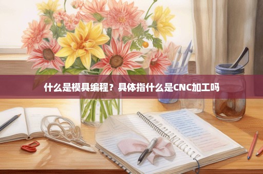 什么是模具编程？具体指什么是CNC加工吗