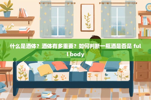 什么是酒体？酒体有多重要？如何判断一瓶酒是否是 full body