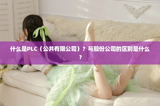 什么是PLC（公共有限公司）？与股份公司的区别是什么？