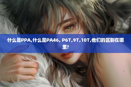 什么是PPA,什么是PA46, P6T,9T,10T,他们的区别在哪里?