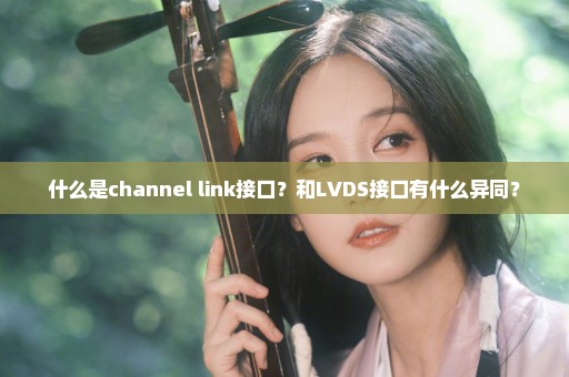 什么是channel link接口？和LVDS接口有什么异同？