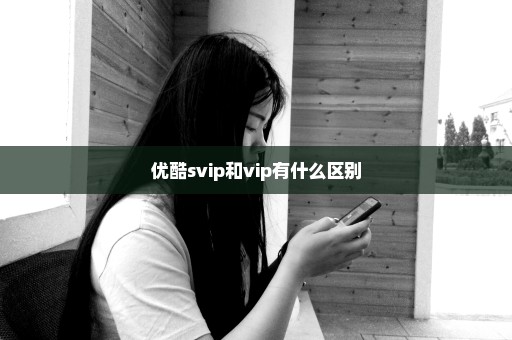 优酷svip和vip有什么区别