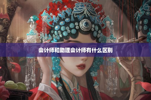 会计师和助理会计师有什么区别