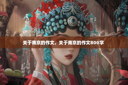 关于南京的作文，关于南京的作文800字 