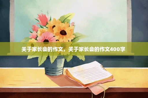 关于家长会的作文，关于家长会的作文400字 