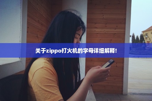 关于zippo打火机的字母详细解释!