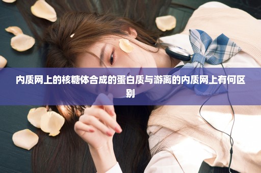 内质网上的核糖体合成的蛋白质与游离的内质网上有何区别