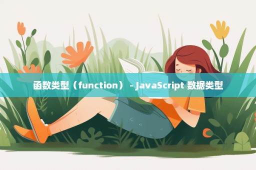 函数类型（function） - JavaScript 数据类型