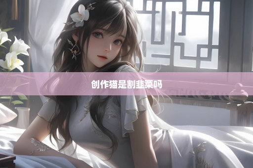 创作猫是割韭菜吗