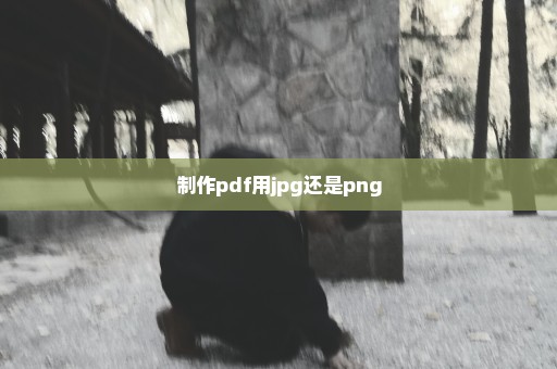 制作pdf用jpg还是png