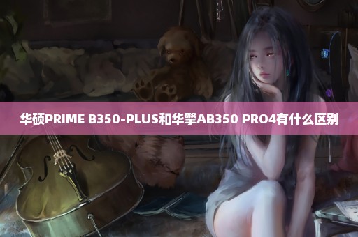 华硕PRIME B350-PLUS和华擎AB350 PRO4有什么区别