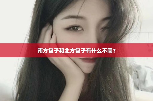 南方包子和北方包子有什么不同？