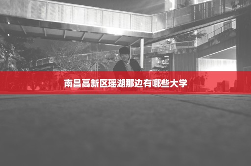 南昌高新区瑶湖那边有哪些大学