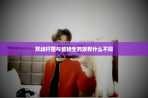 双歧杆菌与整肠生药效有什么不同