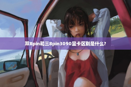 双8pin和三8pin3090显卡区别是什么?