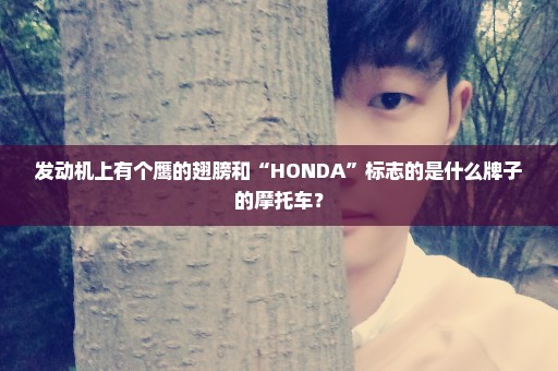 发动机上有个鹰的翅膀和“HONDA”标志的是什么牌子的摩托车？