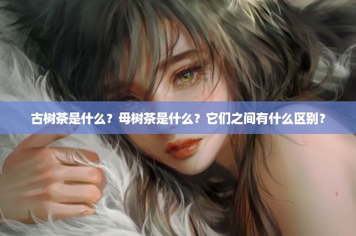 古树茶是什么？母树茶是什么？它们之间有什么区别？