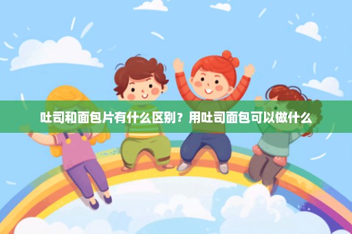 吐司和面包片有什么区别？用吐司面包可以做什么