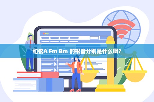 和弦A Fm Bm 的根音分别是什么啊？