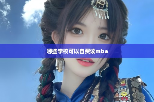 哪些学校可以自费读mba