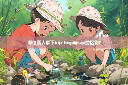 哪位高人讲下hip-hop与rap的区别?