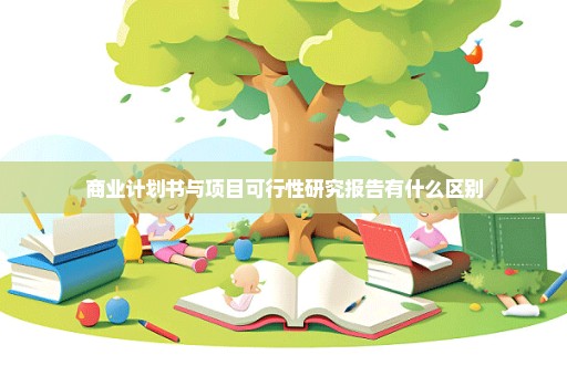 商业计划书与项目可行性研究报告有什么区别