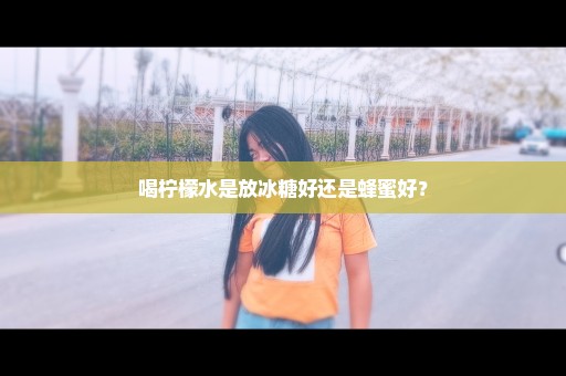 喝柠檬水是放冰糖好还是蜂蜜好？