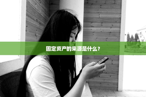 固定资产的来源是什么？