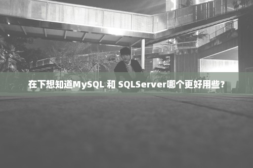 在下想知道MySQL 和 SQLServer哪个更好用些？