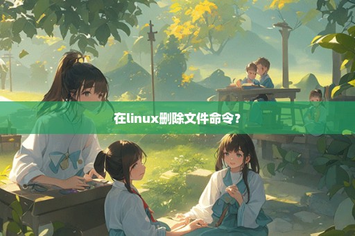 在linux删除文件命令？