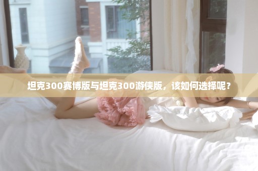 坦克300赛博版与坦克300游侠版，该如何选择呢？