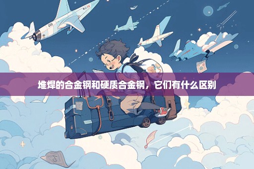 堆焊的合金钢和硬质合金钢，它们有什么区别